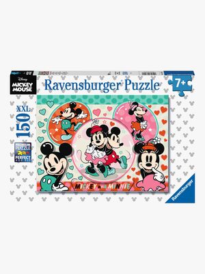 Ravensburger Puslespil Disney Mickey & Minnie Mouse 150 Brikker