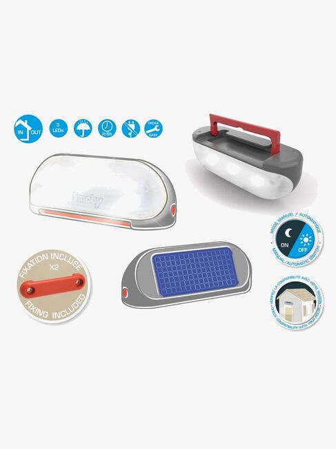 Smoby Solcellelampe til Legehus