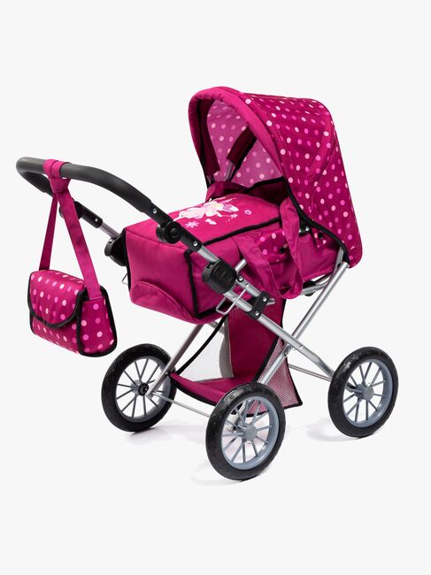 Bayer Design Dukkevogn City Star, Bordeaux