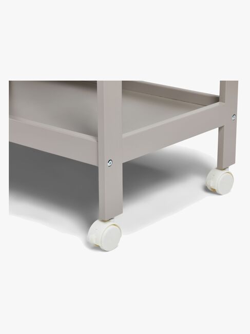 JLY Dream Puslebord med Badebalje, Warm Grey