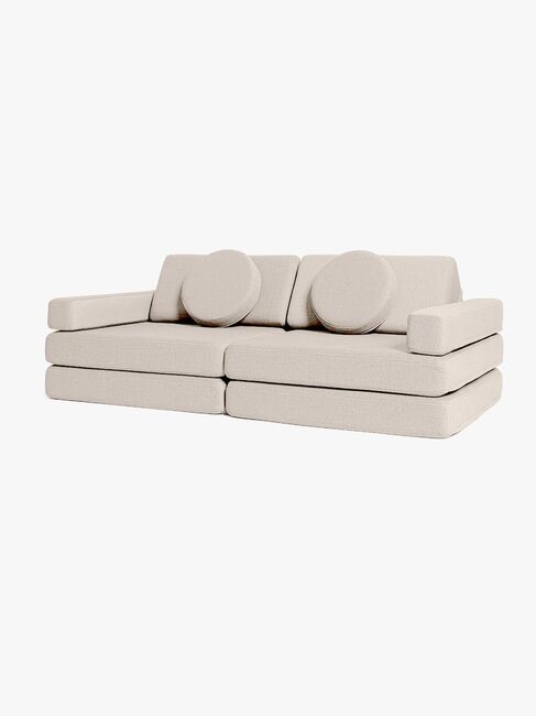 Shappy Play Bygbar Sofa 160x80 cm, Soft Beige