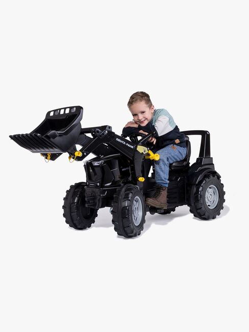 Rolly Toys Farmtrac Deutz Agrotron 8280 TTV Warrior Pedaltraktor, Sort