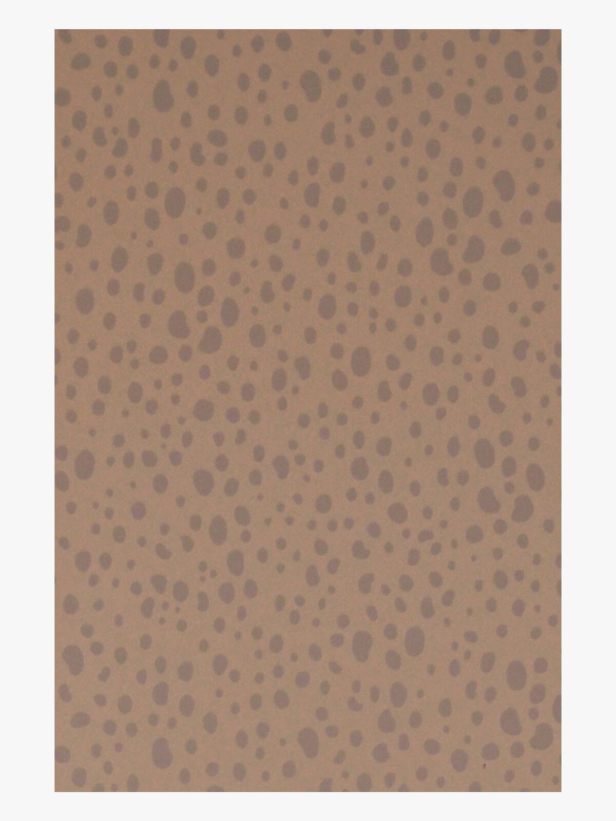 Majvillan Tapet Animal Dots, Soft Brown
