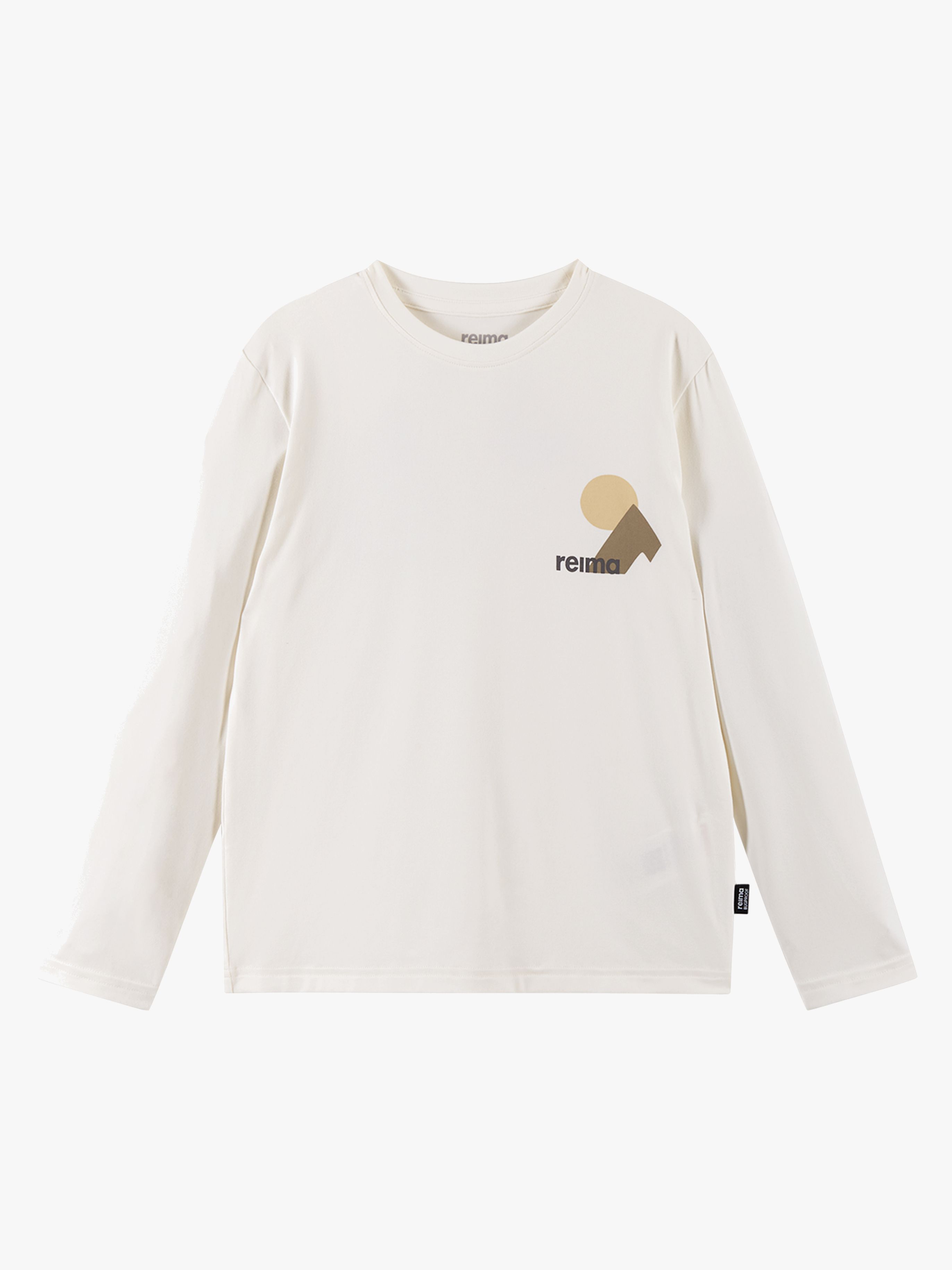 Reima Inista BugProof Langærmet T-shirt, Off white, 140