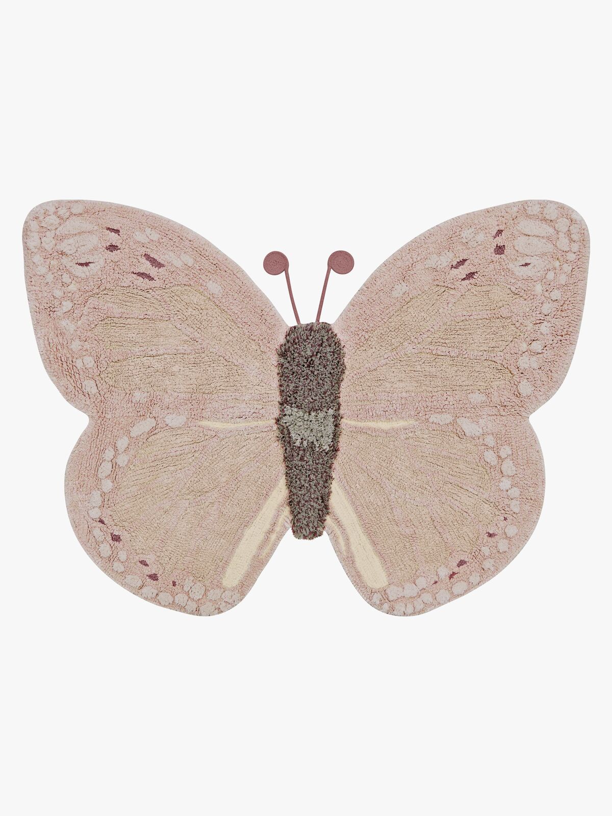 Lorena Canals  Vaskbart Dyretæppe 90x120 Baby Sommerfugl