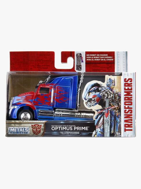 Jada Toys Transformers Optimus Prime Lastbil Western Star 5700 Ex Phantom