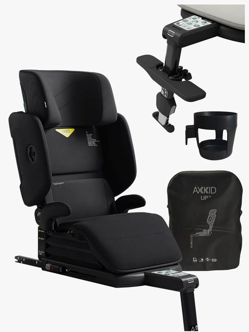 Axkid Up Autostol inkl. Tilbehør, Coastal Storm Black