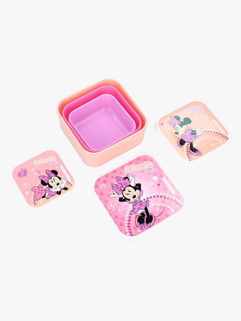 Disney Minnie Mouse 3 in 1 Madkasse Fresh Bites, Pink