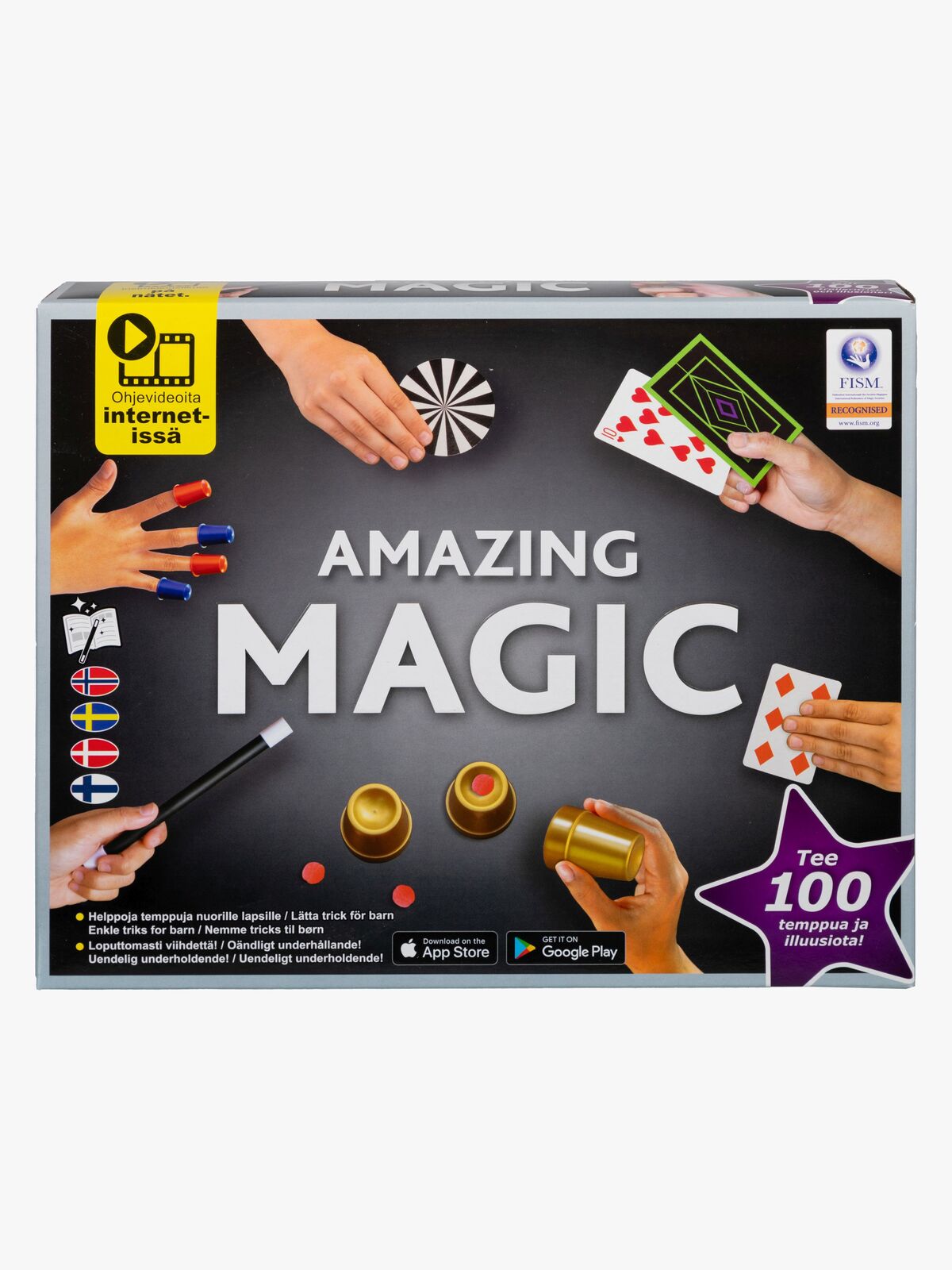 Amazing Magic Tryllesæt 100 Tricks