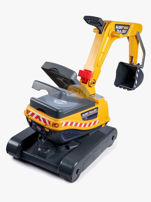 Falk Ride-on-gravemaskine Super Builder, Gul