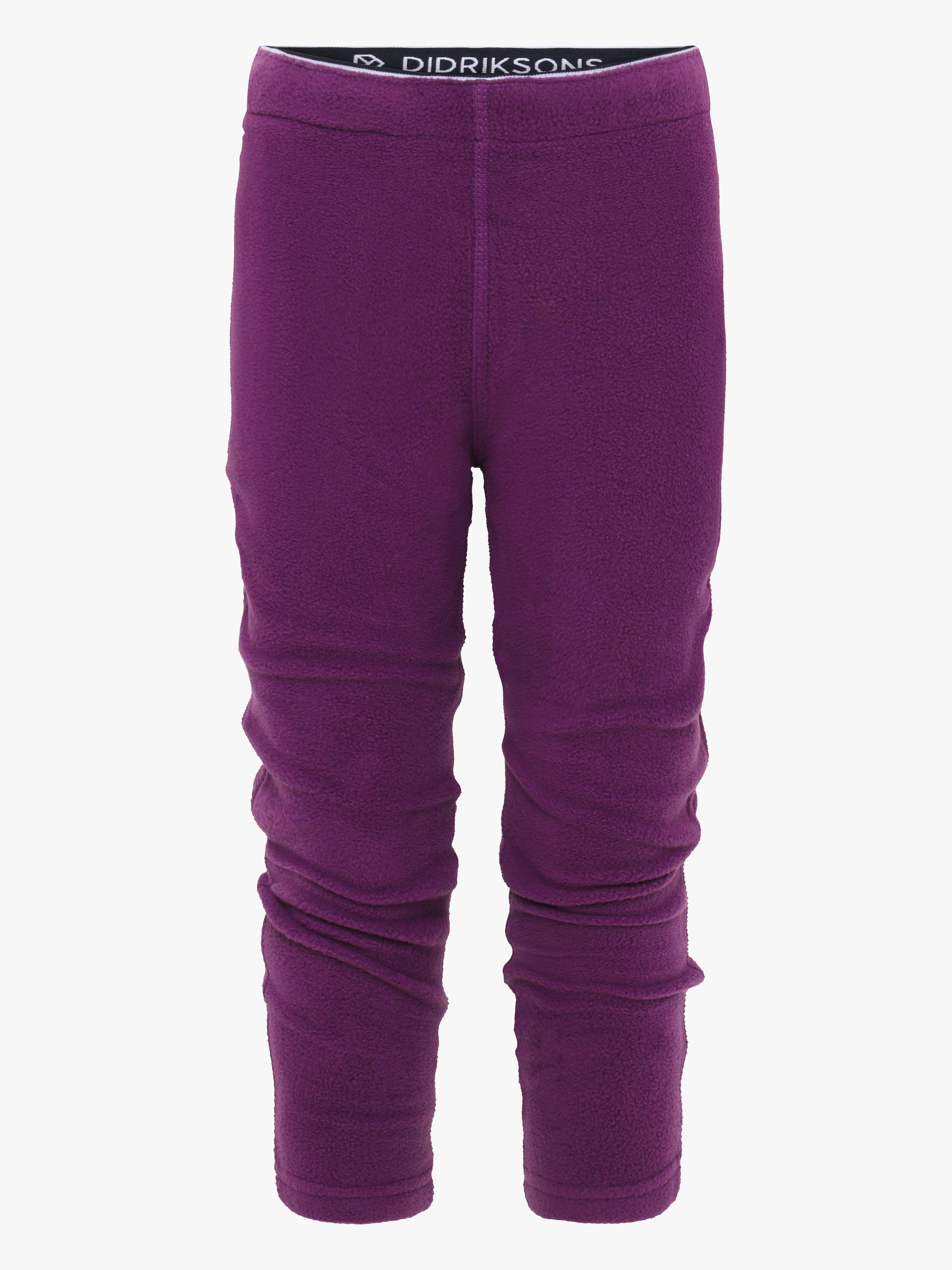 Didriksons Monte Fleecebukser, Northen Purple, 140