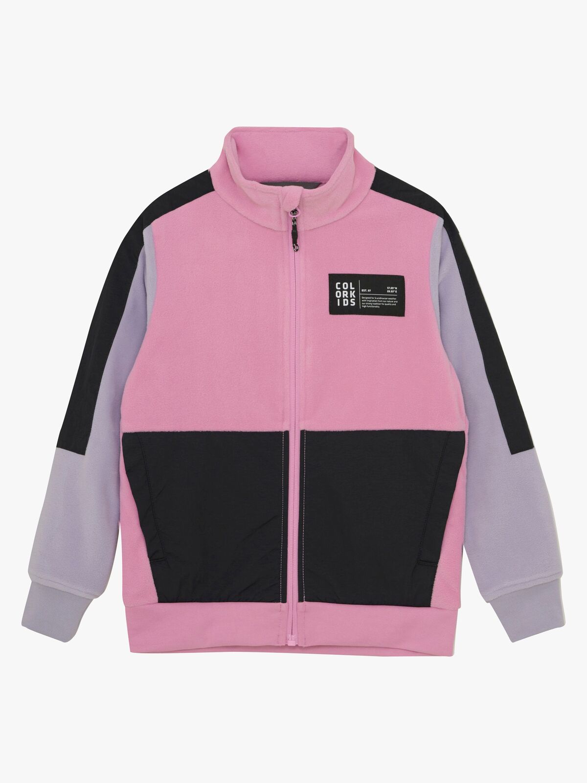 Color Kids Fleecetrøje, Lilac Chiffon