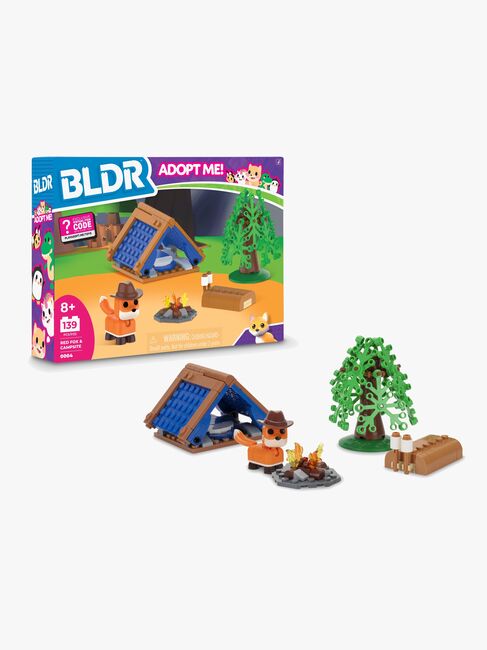 BLDR Adopt Me! Byggesæt Ræv med Campingplads