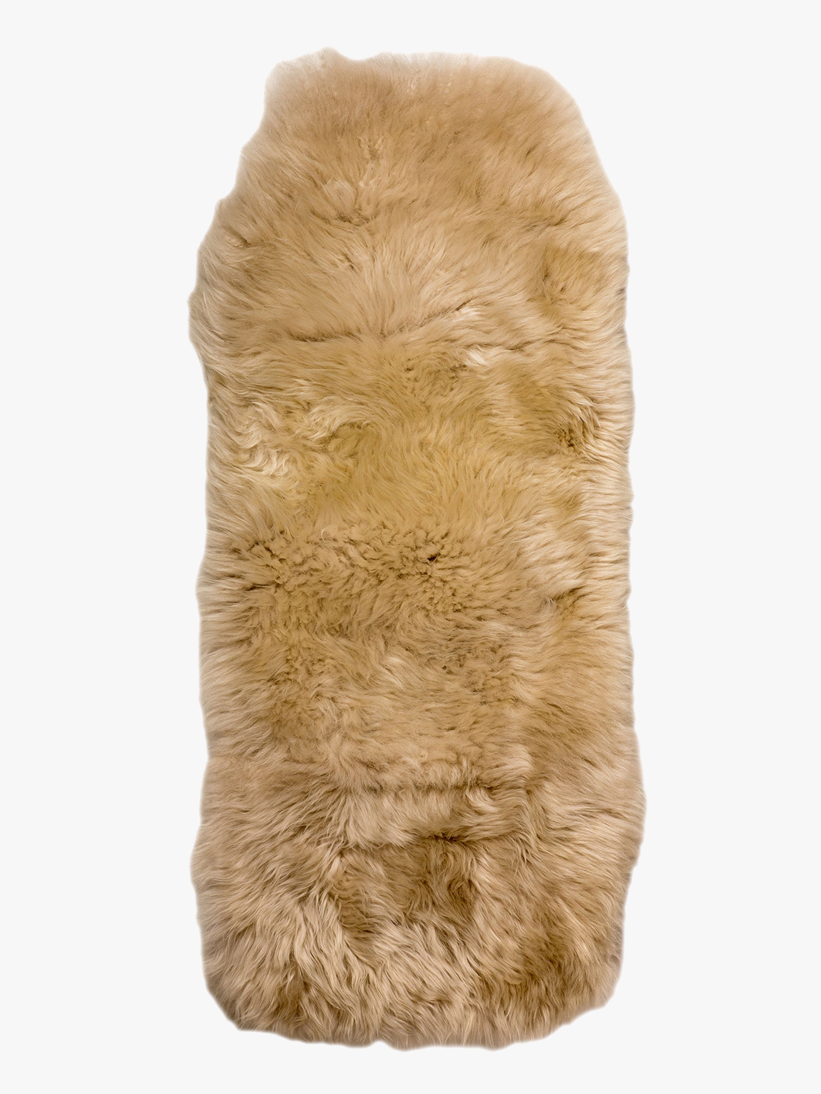BOZZ Langhåret Lammeskinshynde, Brown