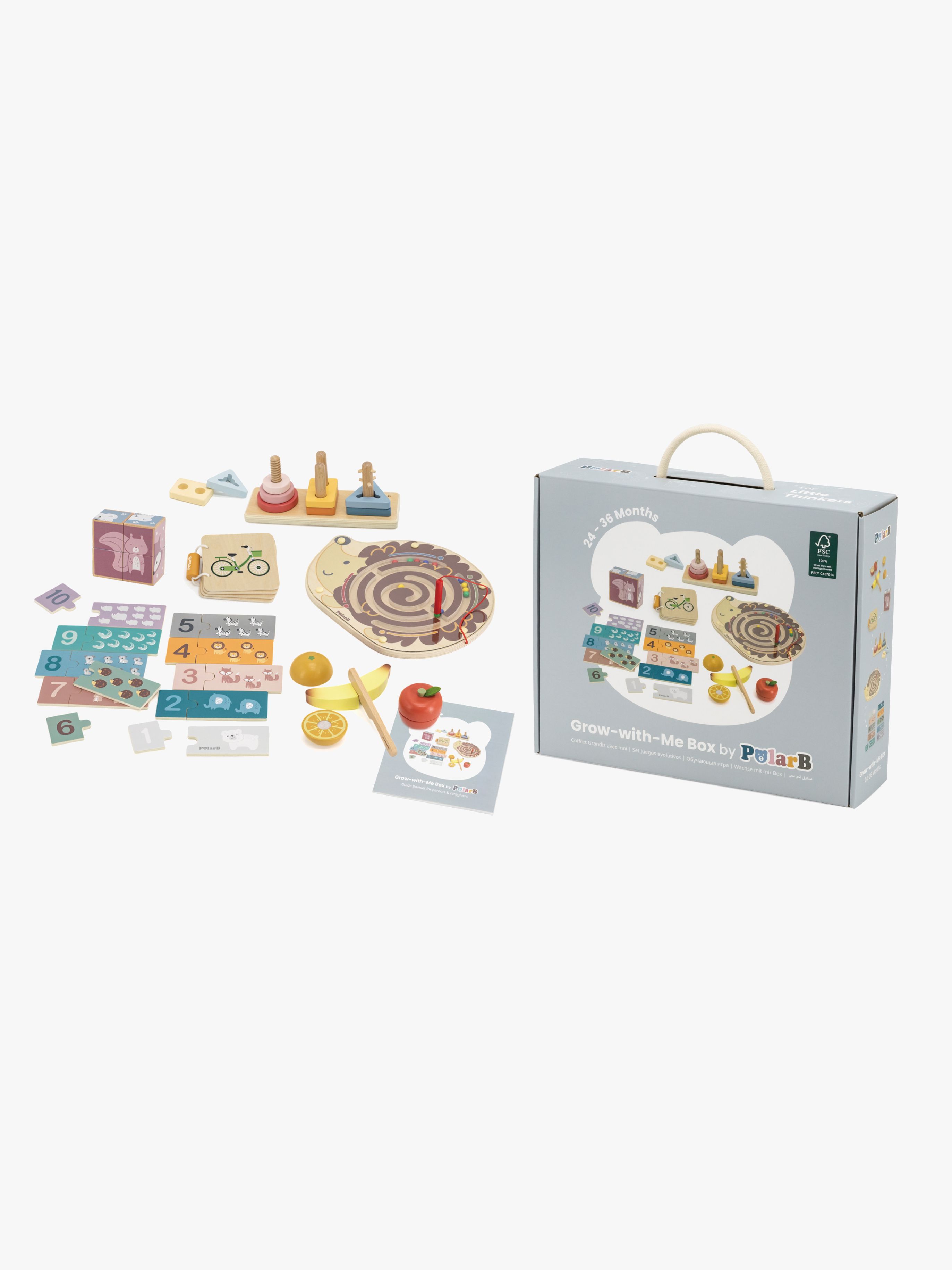 PolarB Grow-with-Me Aktivitetssæt Little Thinkers 24-36 Måneder