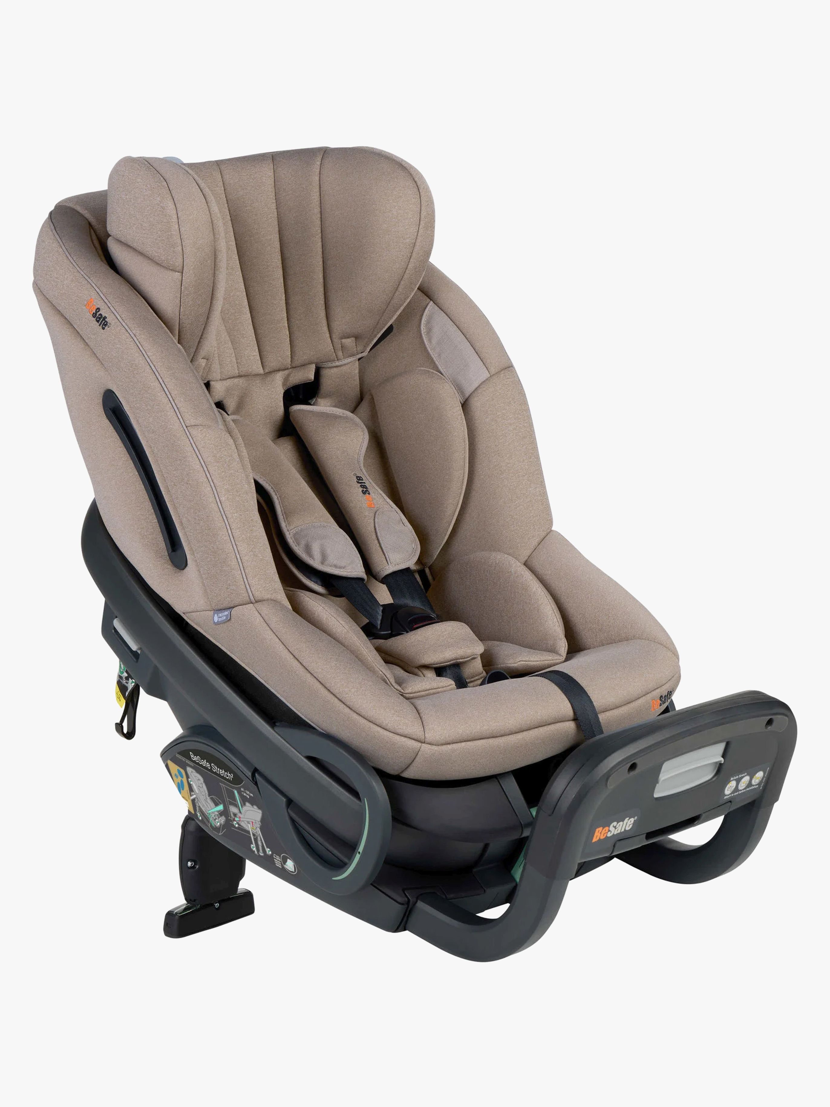 BeSafe Stretch² Autostol, Dark Sand Soft Breeze
