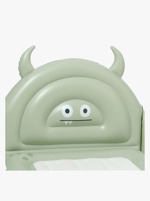 SUNNYLiFE  Oppustelig Børneseng, Monster Sage