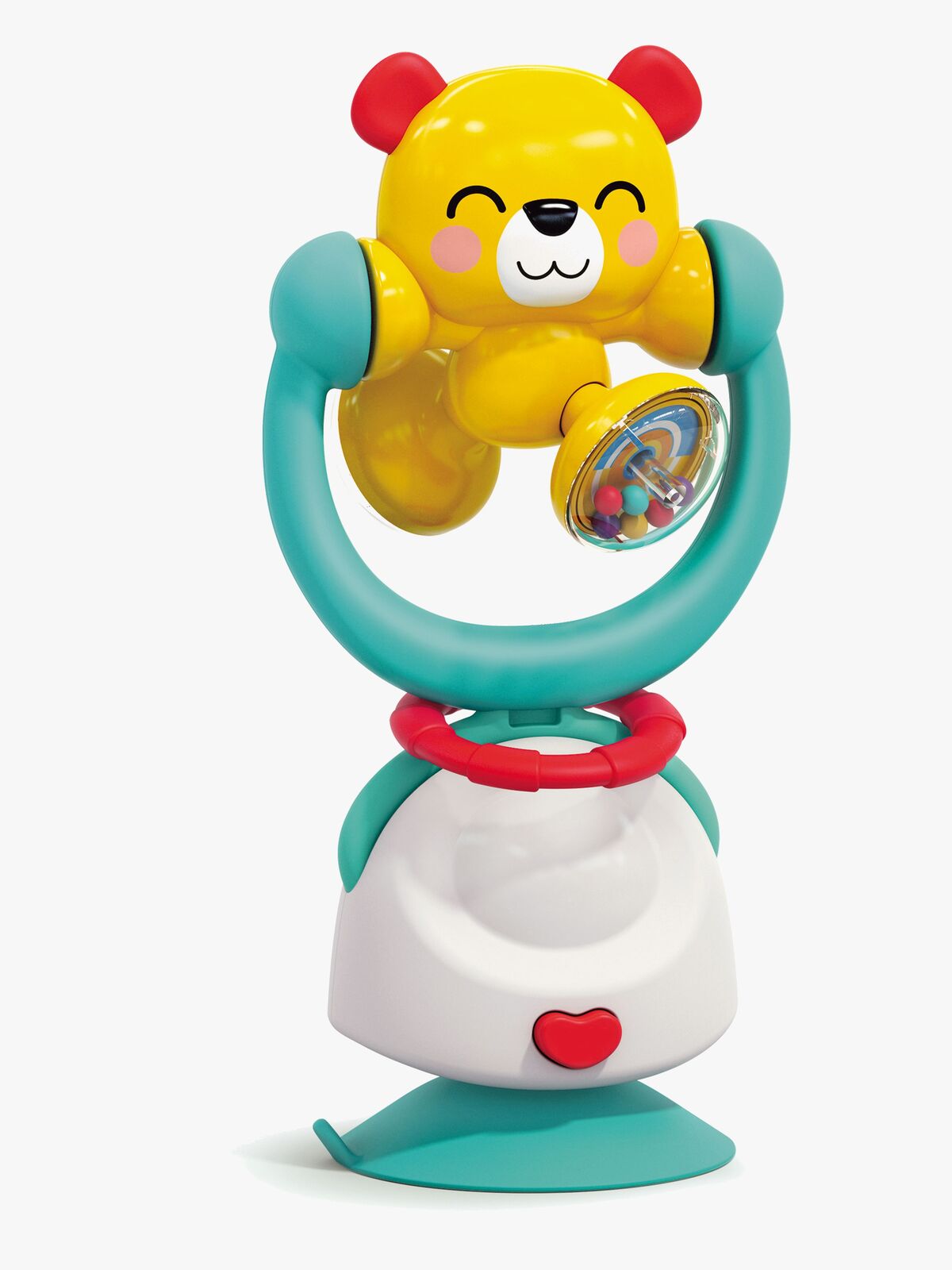 Kinder and Kids 2-i-1 Rangle med Sugekop Kung Fu Bjørn