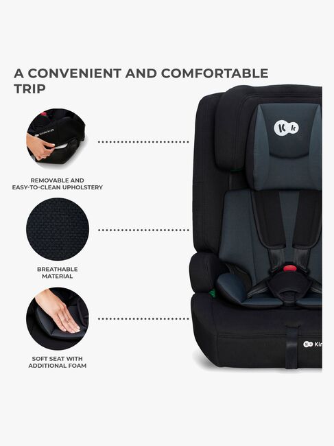 Kinderkraft SAFETY-FIX 2 I-Size Autostol, Black