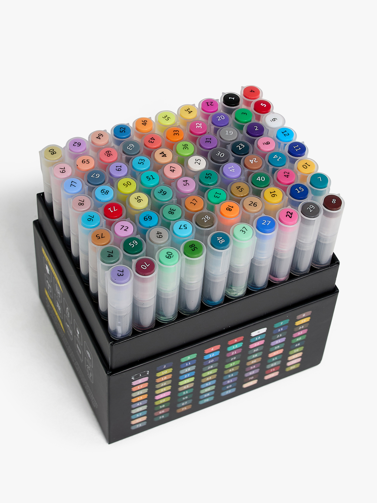 Fippla Akryltusser 80-pak