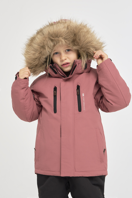 Lindberg Polar Vinterjakke, Mørkepink