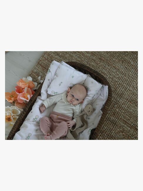 Elsa Beskow Blomsterfesten Sengesæt 70 x 80 Tremmeseng, Sandfarvet