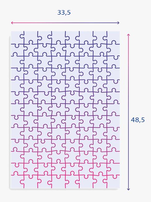 Clementoni Puslespil 104 Brikker