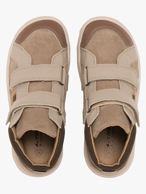 Viking Molde Barefoot Mid TEX 2V Sneakers, Dark Natural