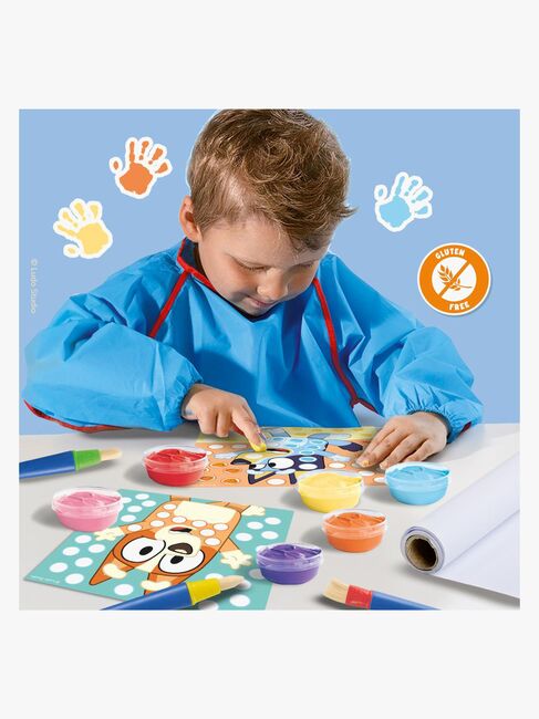 SES Creative Bluey Kreasæt Fingermaling Megaset