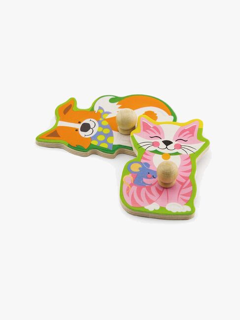 VIGA Puslespil med Dyrelyde