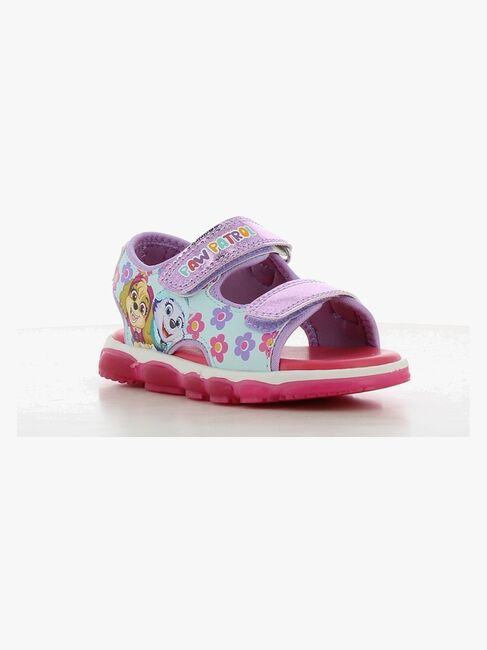 Paw Patrol Blinkende Sandaler, Lilac/Fuchsia