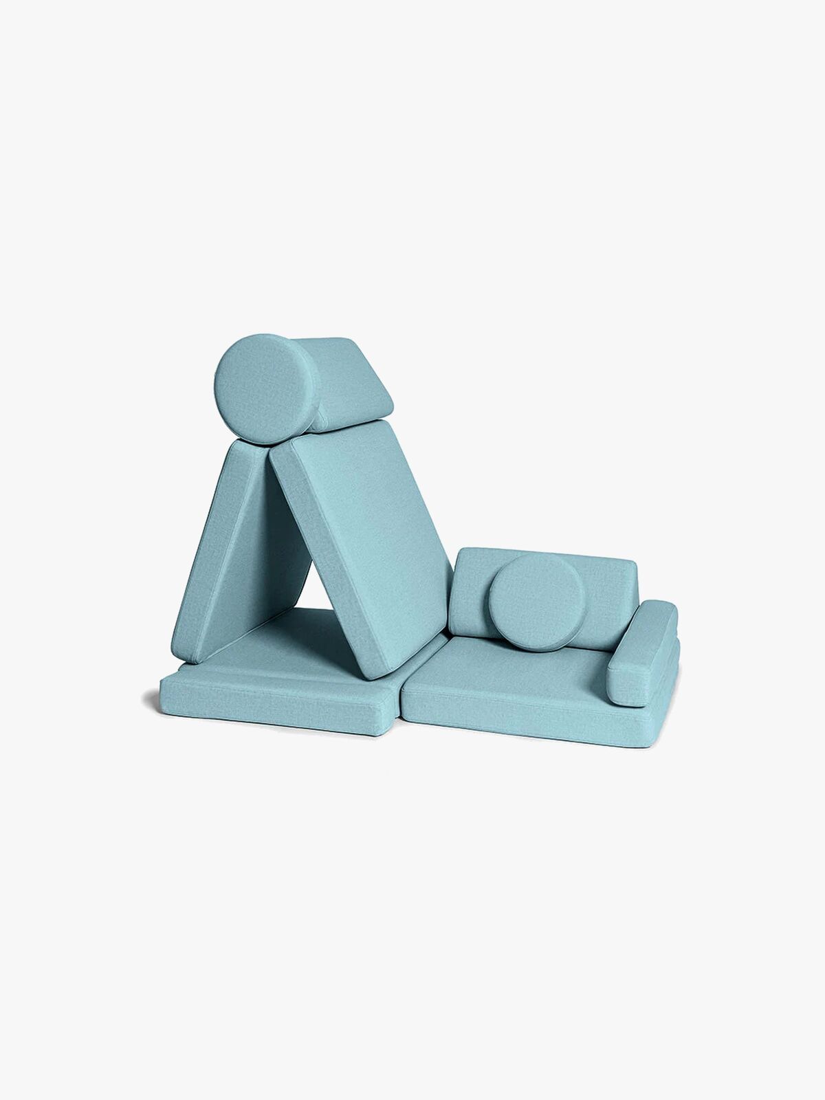 Shappy Play Bygbar Sofa 160x80 cm, Sky Blue