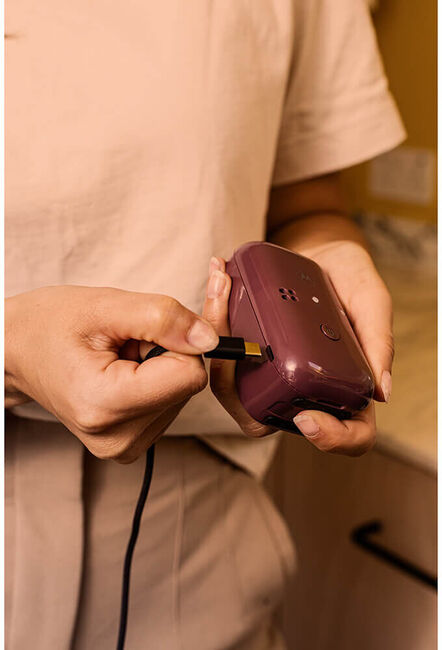 Motorola PIP12 Audio Babyalarm, Mulberry