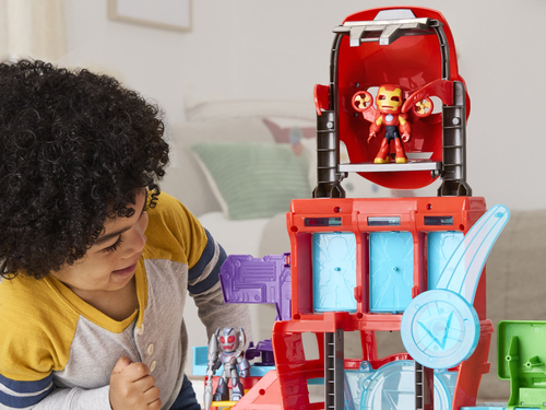 Iron Man and His Awesome Friends Marvel 2-i-1 Legesæt