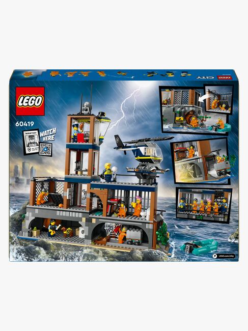 LEGO City 60419 Politiets fængselsø