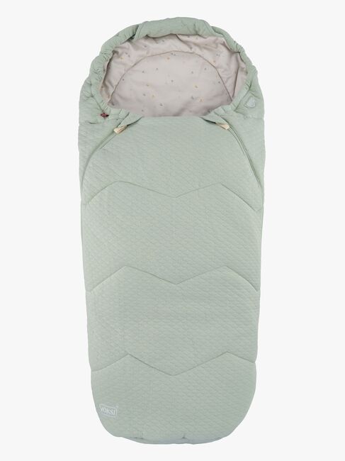 Voksi Breeze Light Kørepose, Dusty Green Footprints