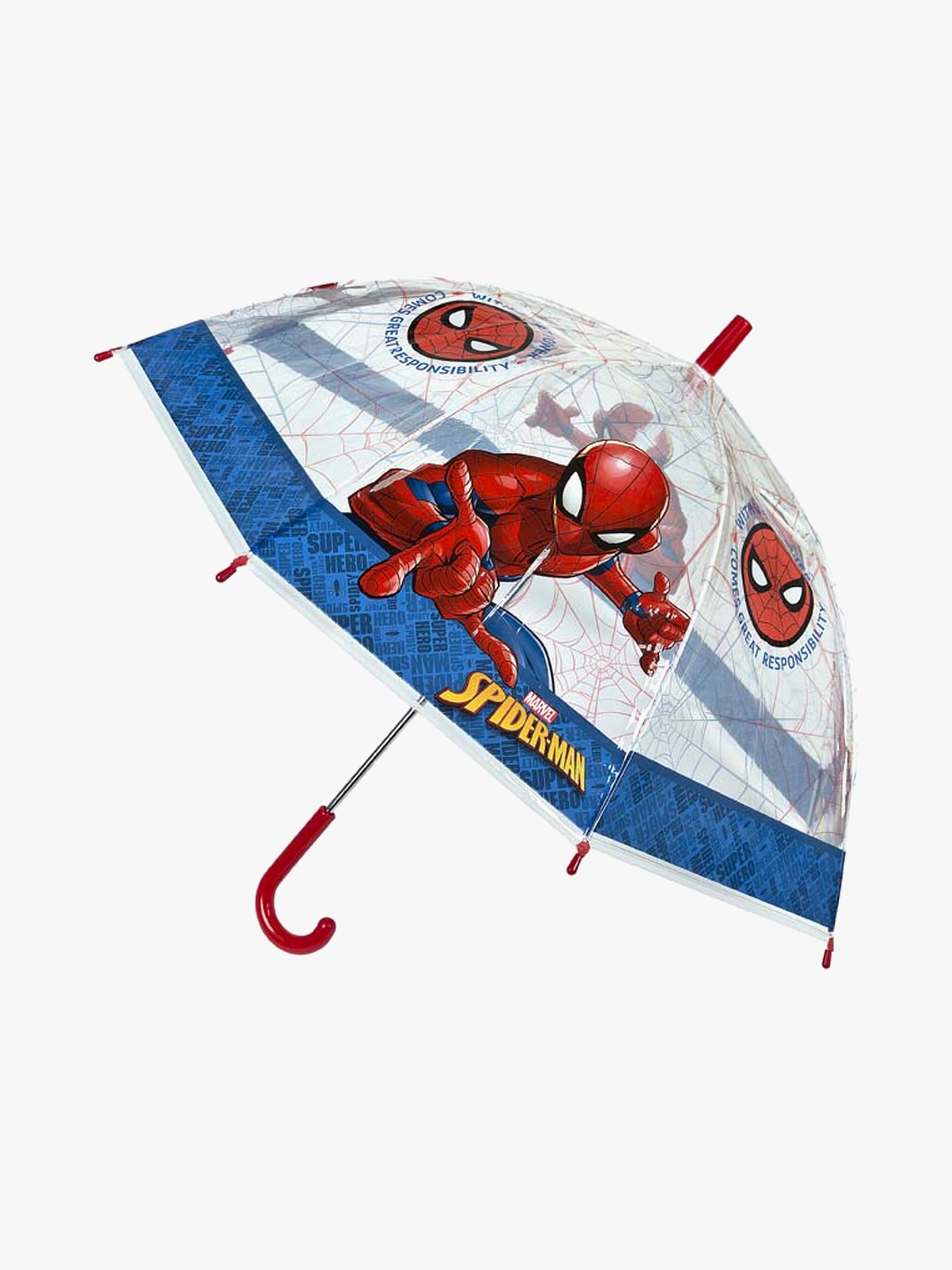 Marvel Spider-Man Paraply, Rød
