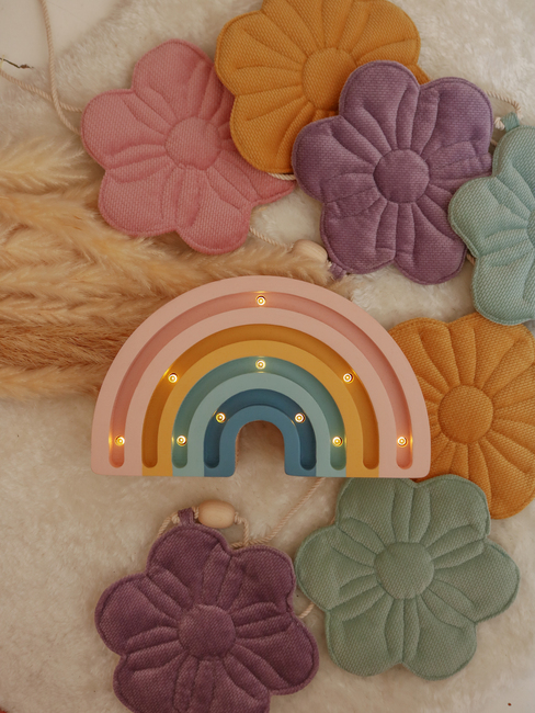 Little Lights Mini Lampe Regnbue, Retro