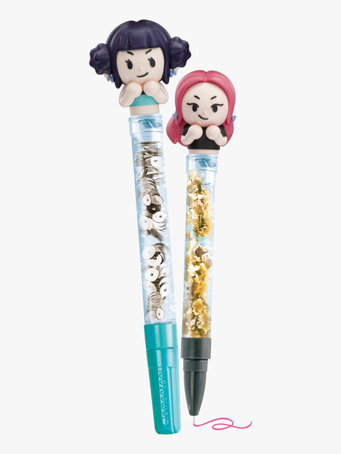 Clementoni Idea! K-Pop Demon Hunters Create Your Pens Penne Zoey & Mira 8010KPDH-55-2540_2.jpg