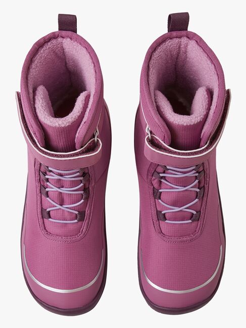 Reimatec Barefoot Jr Talvella Vinterstøvler, Red Violet