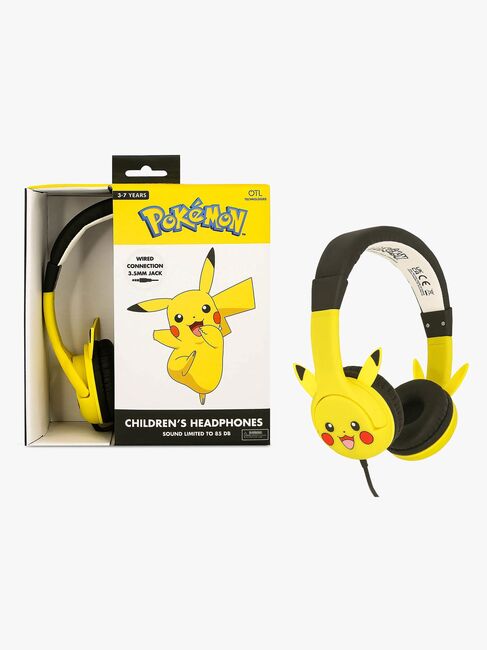 Pokémon Høretelefoner med Ører 85dB Pikachu