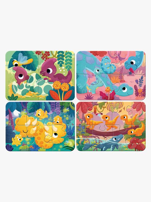 Ravensburger My First Puzzles Puslespil Dinosaurer 4-i-1