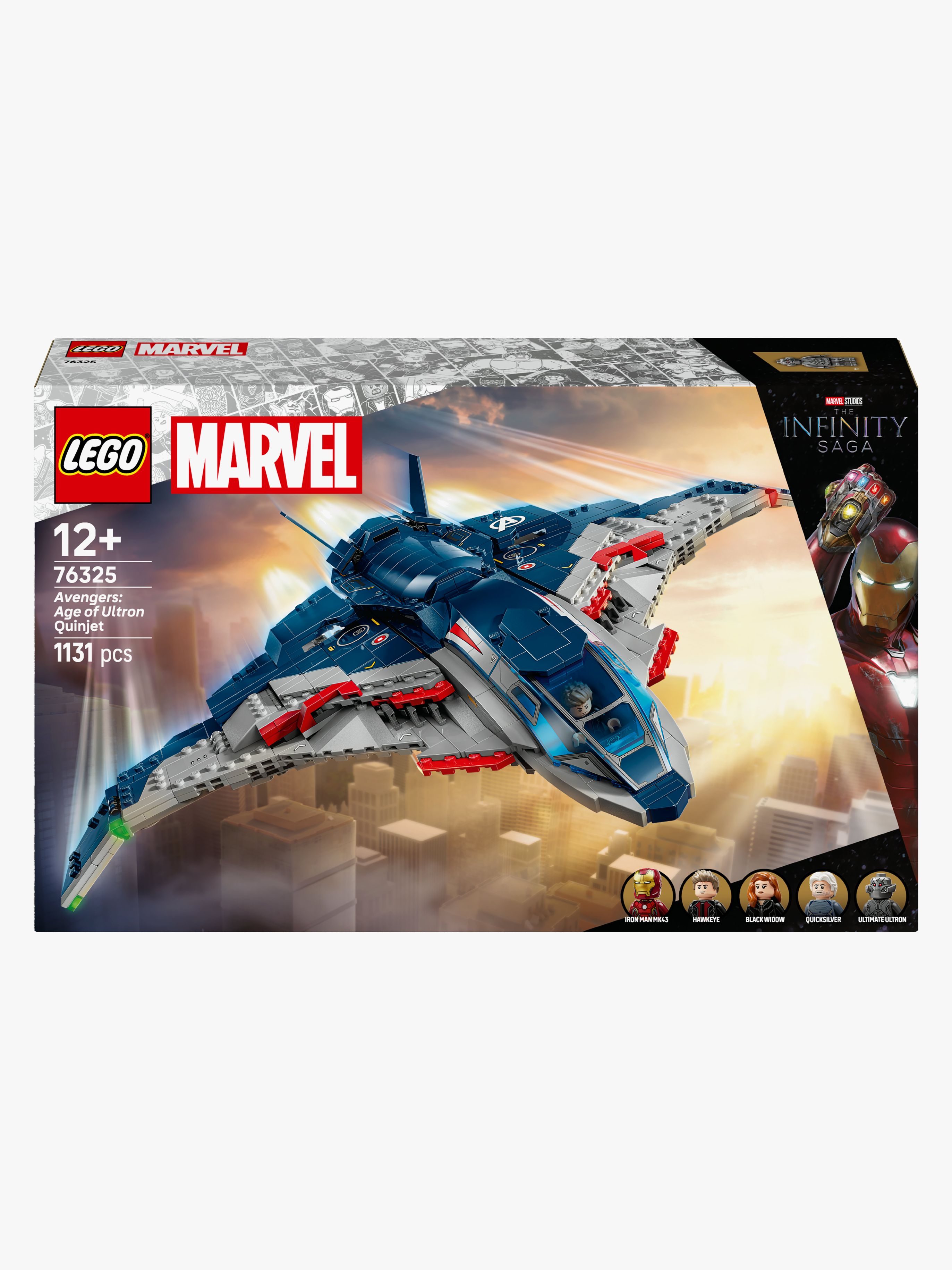 LEGO Super Heroes 76325 Avengers: Age of Ultron Quinjet