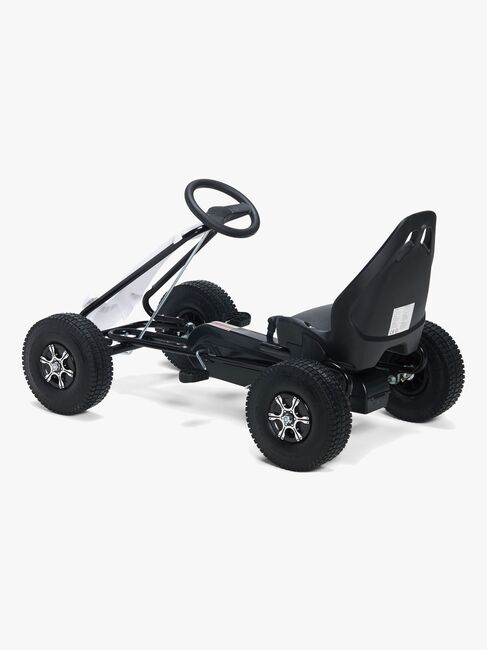 Alex's Garage Pedalbil Go-kart, Hvid