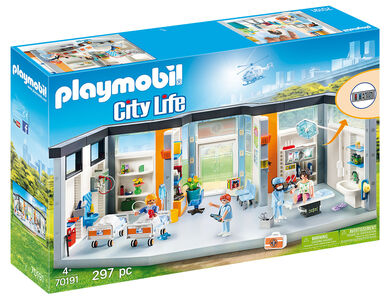 Playmobil 70191 City Life Hospital Med Møbler