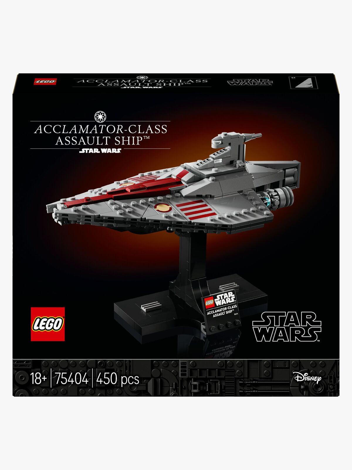LEGO Star Wars 75404 Angrebsskib af Acclamator-klassen