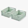 LIEWOOD Weston Opbevaringskasser S 2-pak