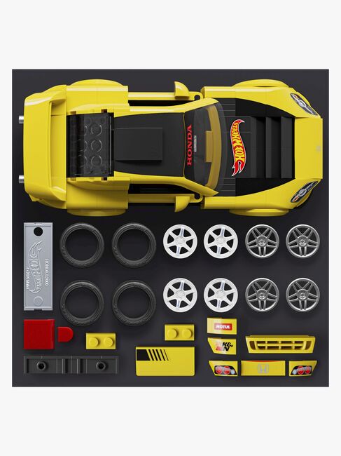 Mattel Brick Shop Hot Wheels Byggesæt Speed Series '07 Honda S2000