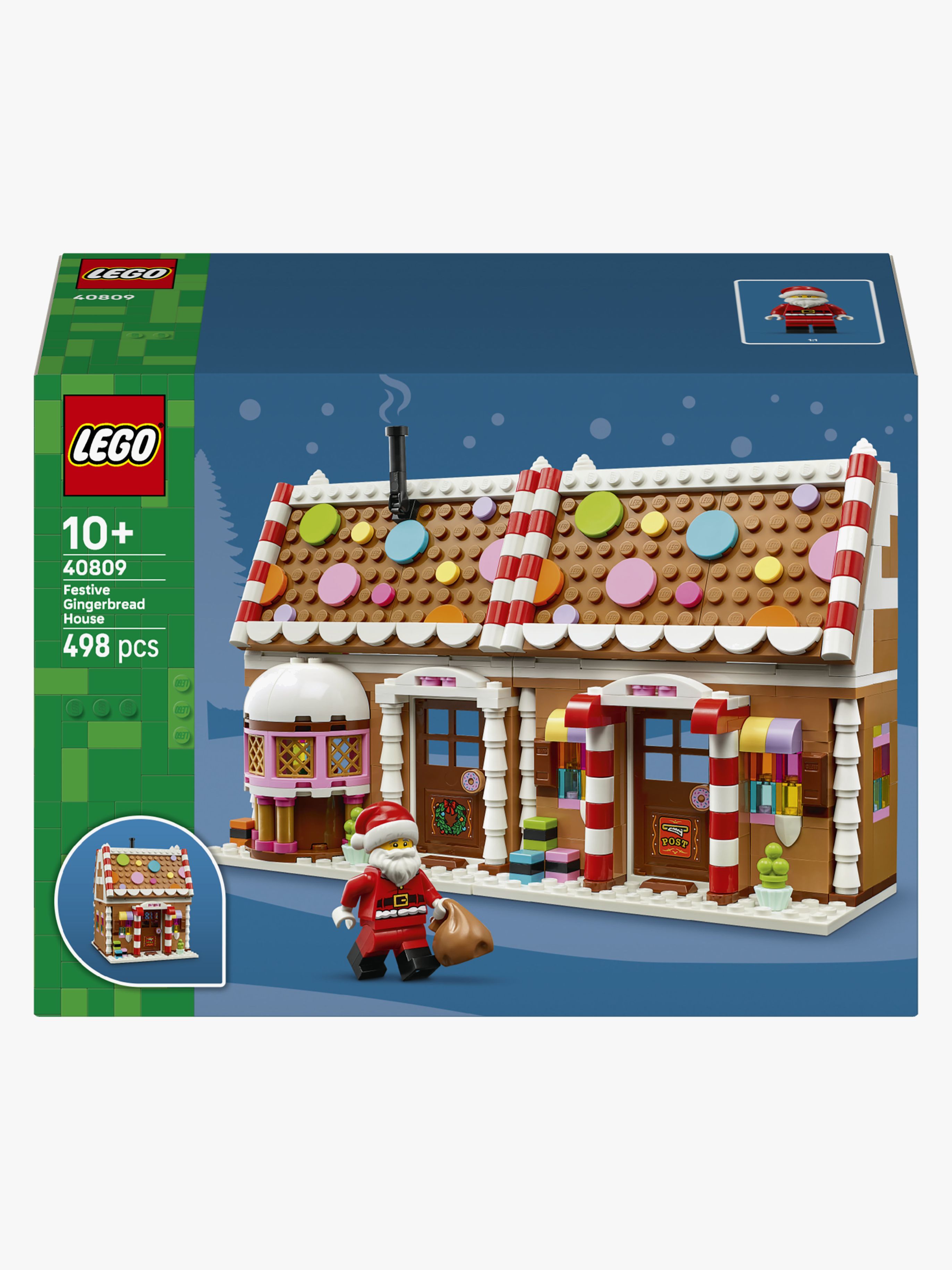 LEGO Iconic 40809 Jule-honningkagehus