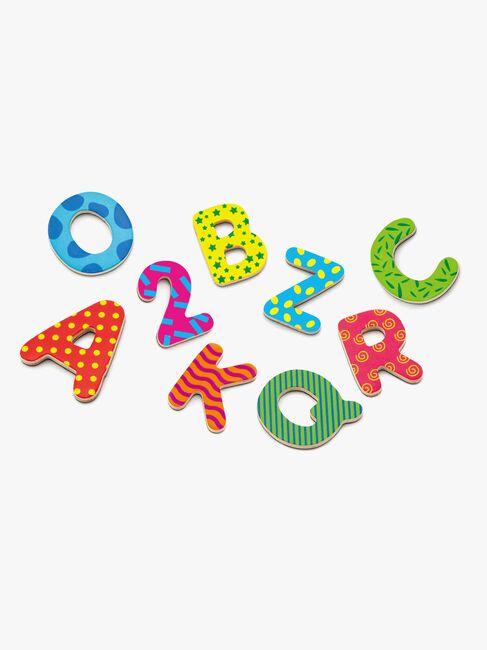 VIGA Magnetbogstaver & Tal 77 Stk.